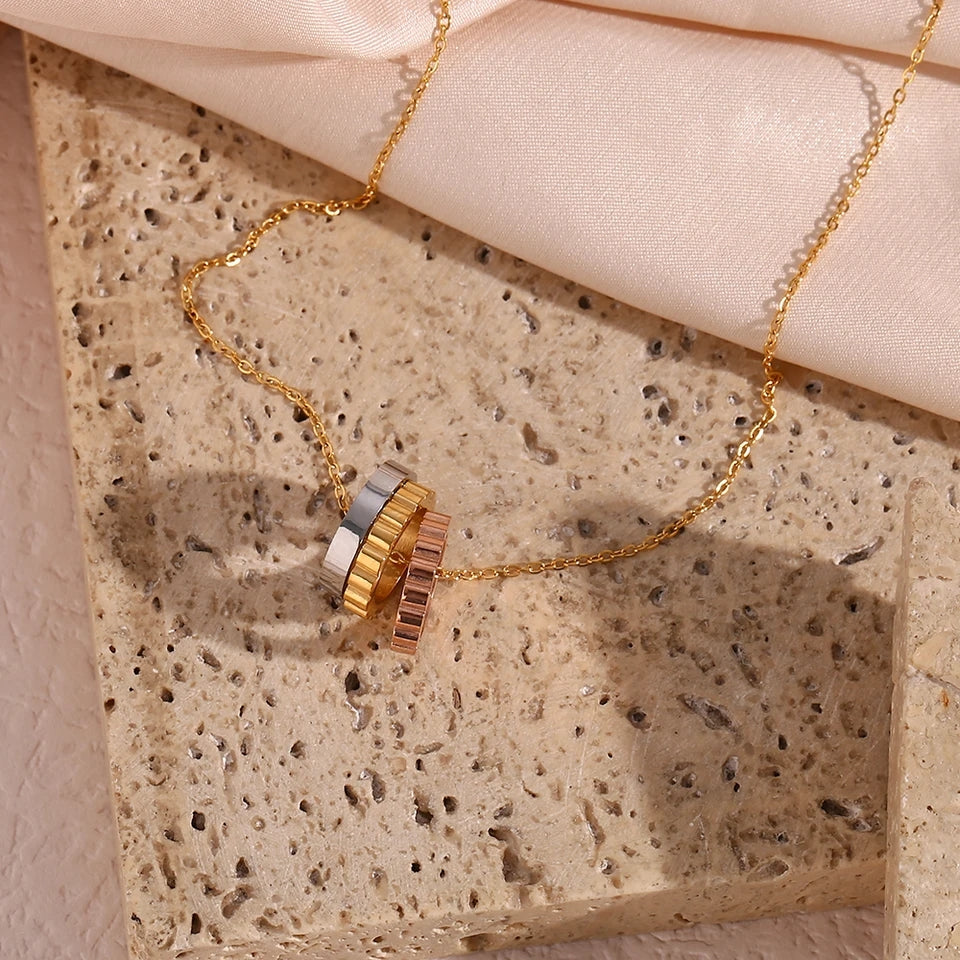 Tricolor Unity Necklace